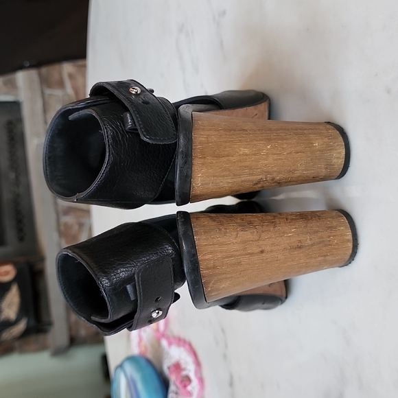 Vince Vero Cu010 black leather sandals size 7.5 (Eur 37.5) - Picture 6 of 11